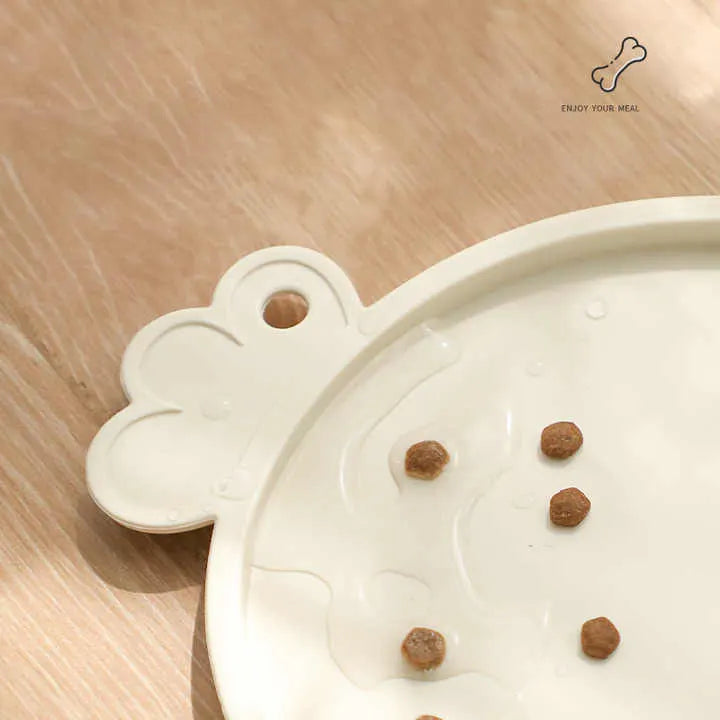 Green Non-Slip Pet Feeding Mat - Waterproof Dog & Cat Food Bowl Placemat with Raised Edges - Image 5