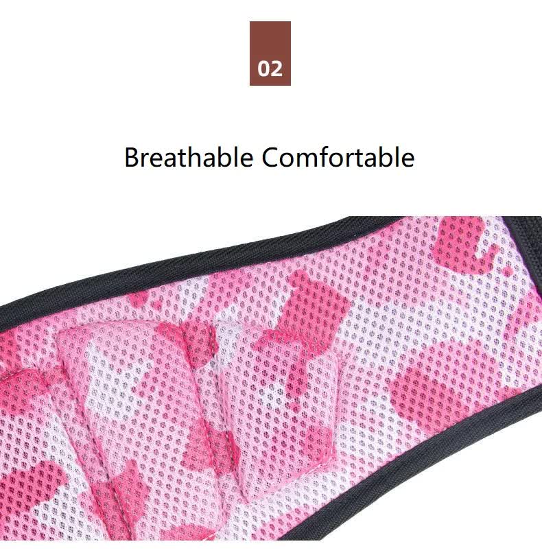 Size L Pink Camouflage Camo Weightlifting Belt - EVA Nylon Gym Belt for Squats, Deadlifts & Lumbar Support - Image 8