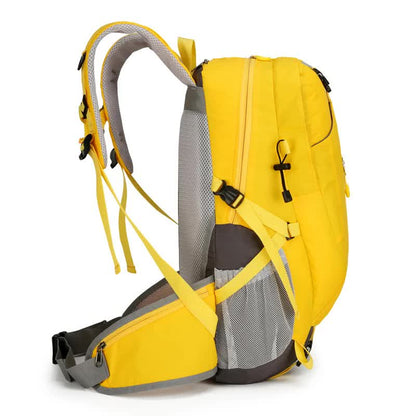 Yellow Lightweight 30L Hiking Backpack - Water-Resistant Outdoor Daypack for Trekking & Travel - Image 9