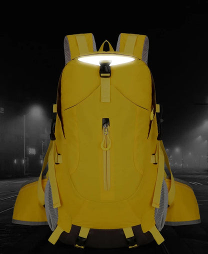 Green Lightweight 30L Hiking Backpack - Water-Resistant Outdoor Daypack for Trekking & Travel - Image 8
