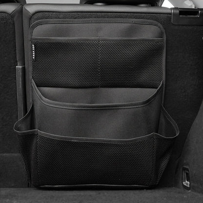 1 Pcs Black Premium Car Back Seat & Trunk Organizer - Multi-Pocket Hanging Storage Bag - Image 5