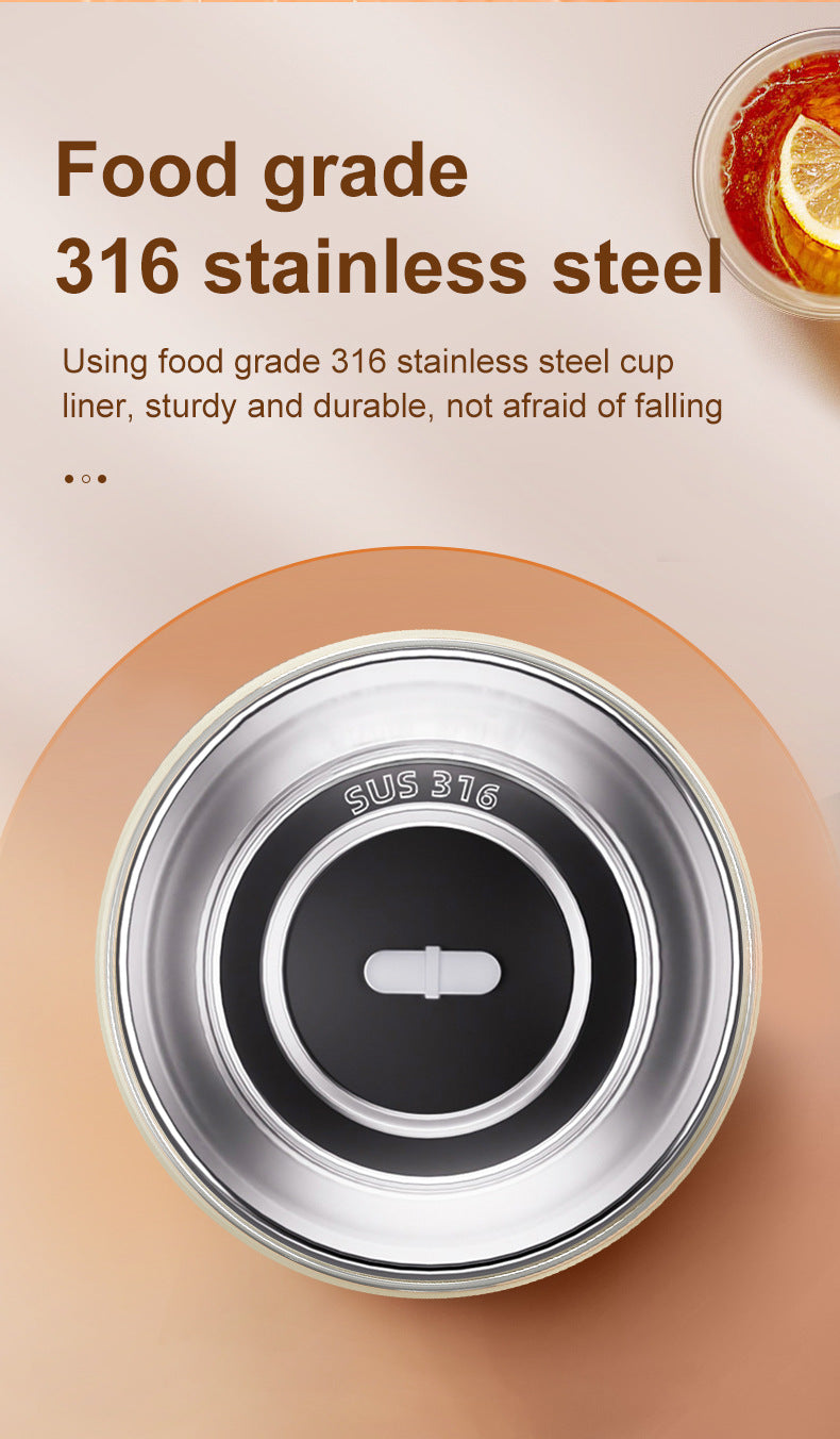 Dark Blue 316 Stainless Steel Rechargeable Electric Self-Stirring Mug - 420ml Automatic Mixing Cup with Magnetic Rotor - Image 7