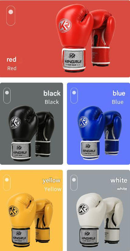 Black And Silver Durable 10oz PU Leather Boxing Gloves - Padded & Ventilated for Training - Image 6