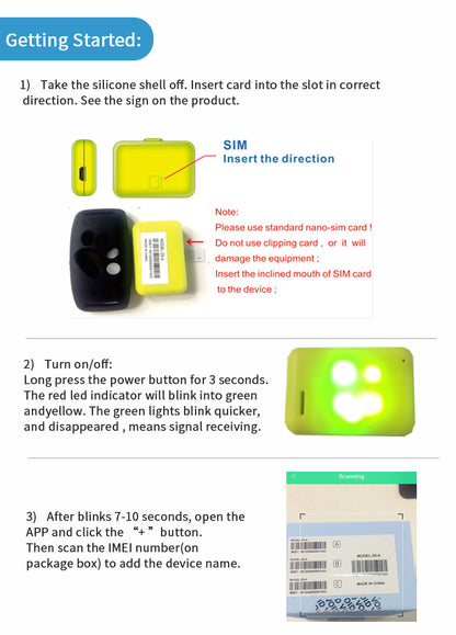 Pink Real-Time Pet GPS Tracker Locator - Magnetic Charging, Multi-Mode Positioning for Dogs & Cats - Image 5