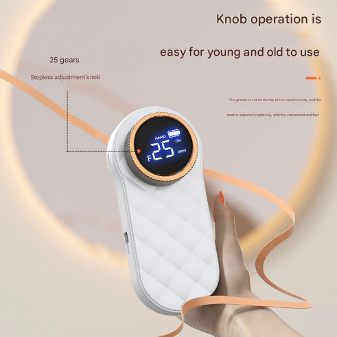 White Portable Mini Electric Nail Drill Pen - Manicure Pedicure Polishing & Shaping Tool - Image 2