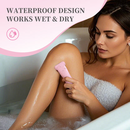 Pink (Precision cutter head) Women's Electric Body & Bikini Trimmer Kit - Painless Ultra-Close Shaver - Image 2