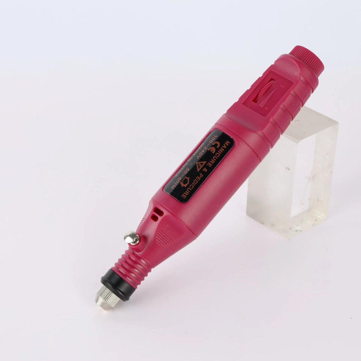 Regular Set With Long Grinding Pin + Sanding Ring Portable Electric Nail Drill Kit - USB Manicure Pedicure Polishing & Shaping Tool Set - Image 2