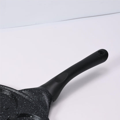 Black Cartoon Versatile Non-Stick Frying Pan (27cm) - Induction Ready Skillet for Everyday Cooking - Image 3