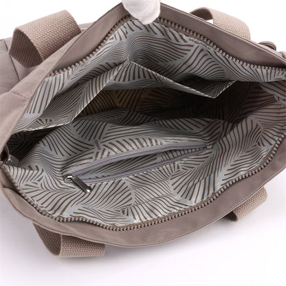 Modern Light purple Shoulder Bag with Multiple Pockets - Perfect for Work - Image 2