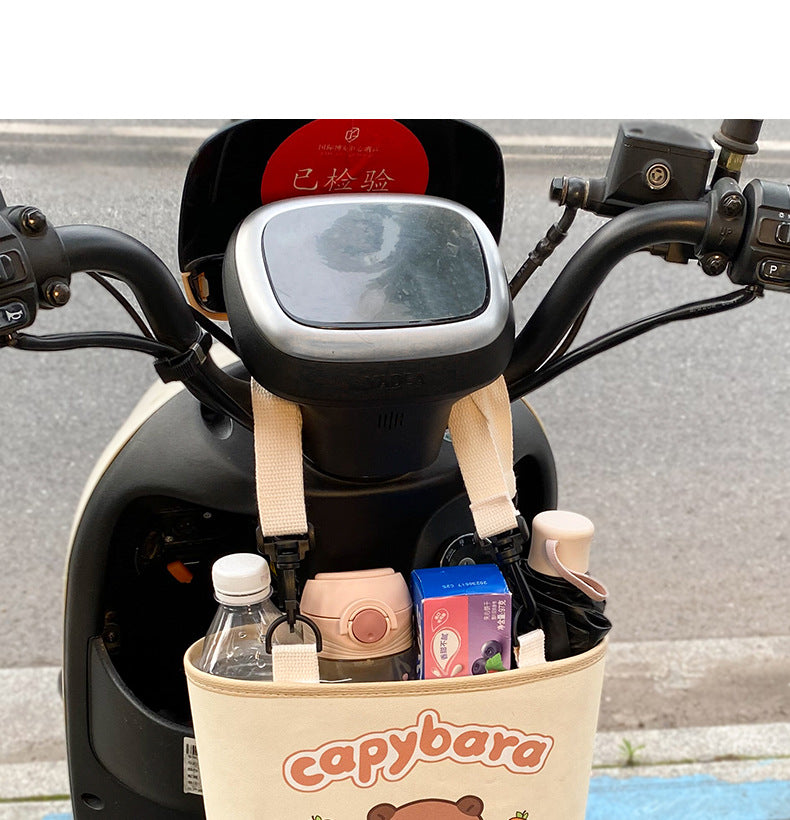 Adorable Capybara Car Trash Holder - Keeps Your Car Tidy - Image 3