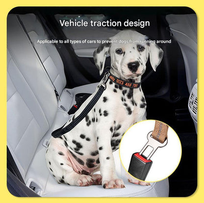 Grey Shock Absorbing Dog Leash with Reflective Stitching - 135cm for Small to Large Dogs - Image 2