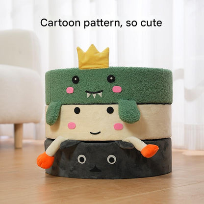 Cute White and Pink Chibi Maruko-chan Cat Scratching Post and Lounger - 41cm Cat Scratch-Proof Basin - Image 4