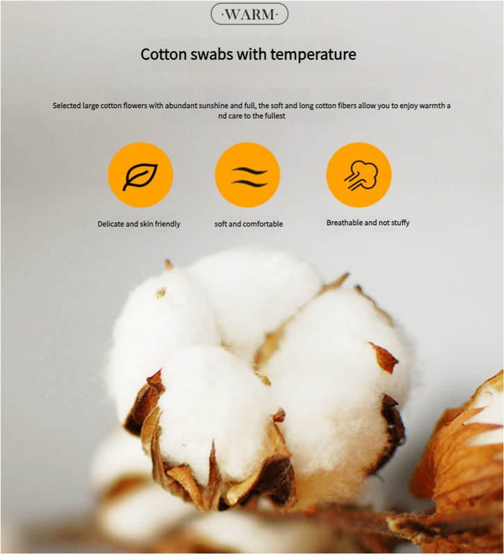 Comfortable cotton pillowcase, double-sided warm design, breathable and skin-friendly - yellow - Image 3