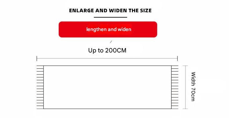 Luxury Cashmere Blend Scarf, Large 200x70cm Fringed Scarf (White) - Image 6