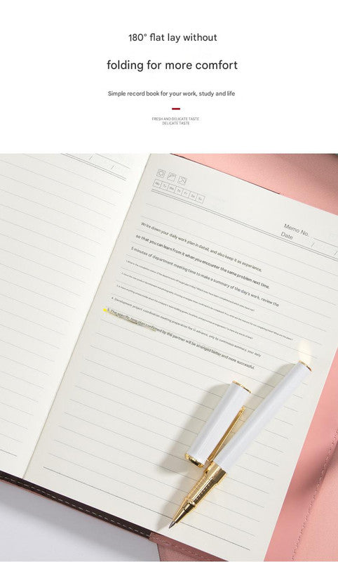 Heart Lock Diary with Key - Vintage Style Journal, Black PU Leather, Secure and Elegant - Image 3