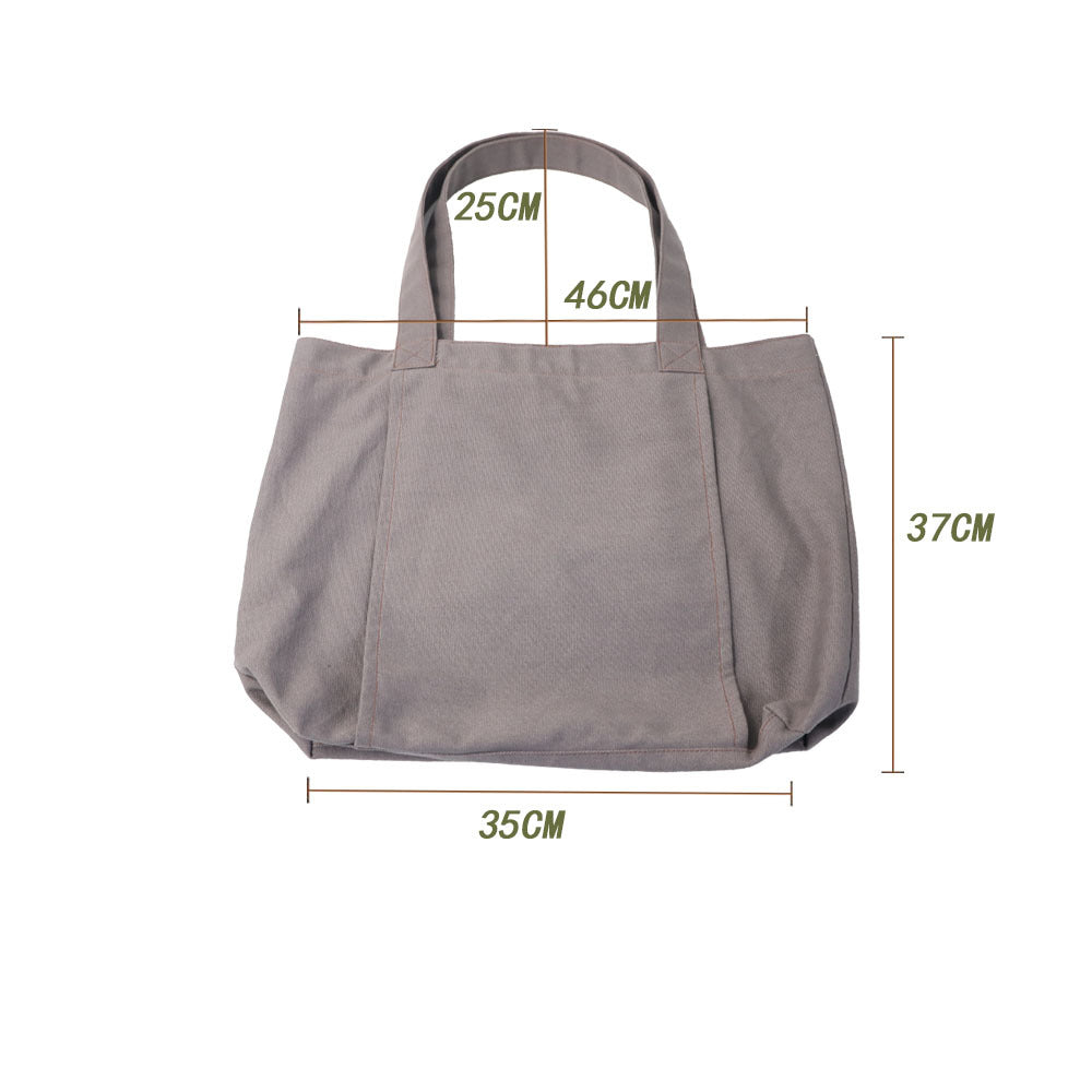 Yoga Mat Tote Bag - Durable Canvas Shoulder Bag for Outdoor Workouts & Travel(Khaki) - Image 4