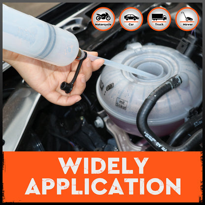 500cc Fluid Extraction & Fill Pump Syringe - Durable Manual Pump for Automotive & Marine Fluids - Image 4
