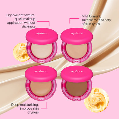 Moisturizing Balm Foundation - Lightweight Texture, Long-Lasting Natural Coverage(Natural color) - Image 7
