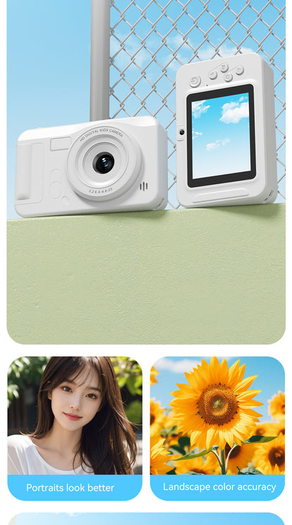 Student HD Digital Camera - 44MP, 8x Zoom, Autofocus, Dual Lens, Type-C Charging (Black) - Image 5