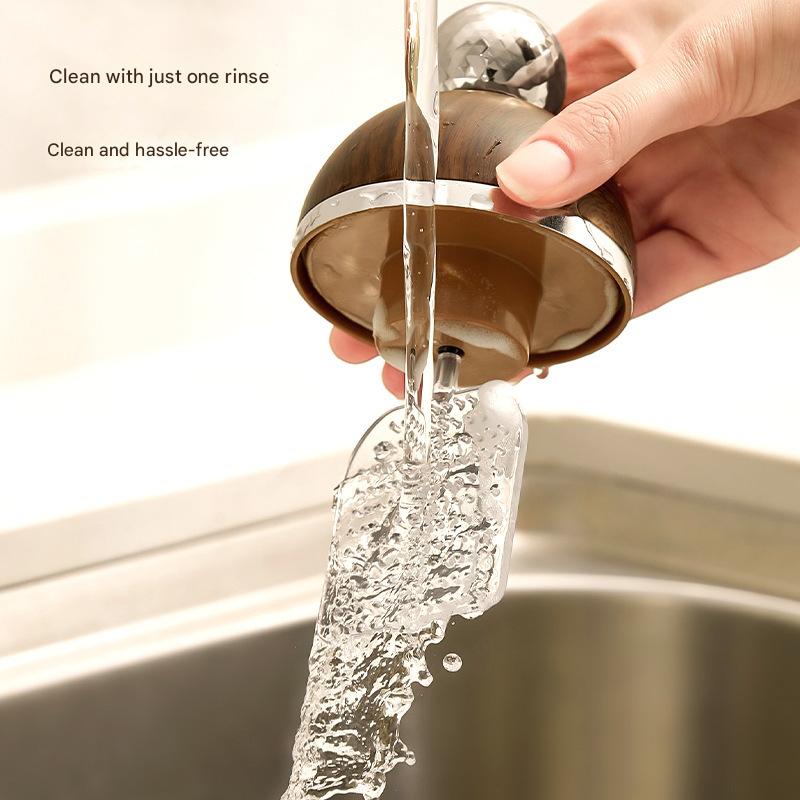 Electric Foaming Cleanser Maker - Rechargeable, Dense Foam for Deep Cleansing(Elegant Black) - Image 3