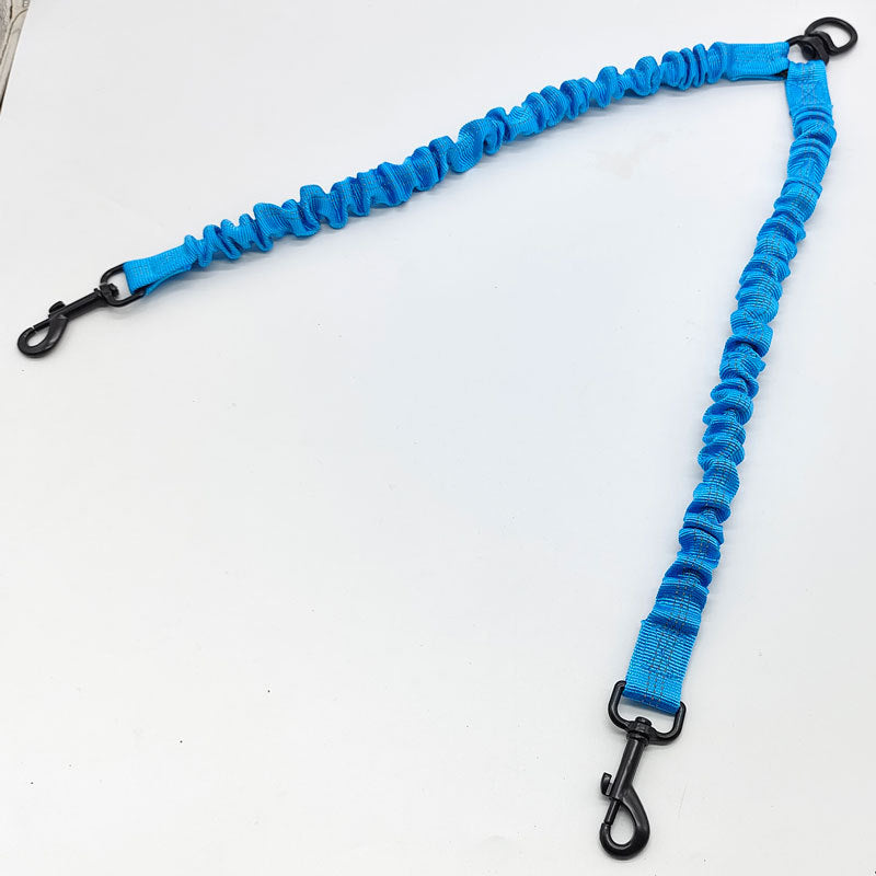 Blue Pet Double-Ended Rope + 1.5M Leash - Easy to walk two dogs, tangle-free design - Image 2