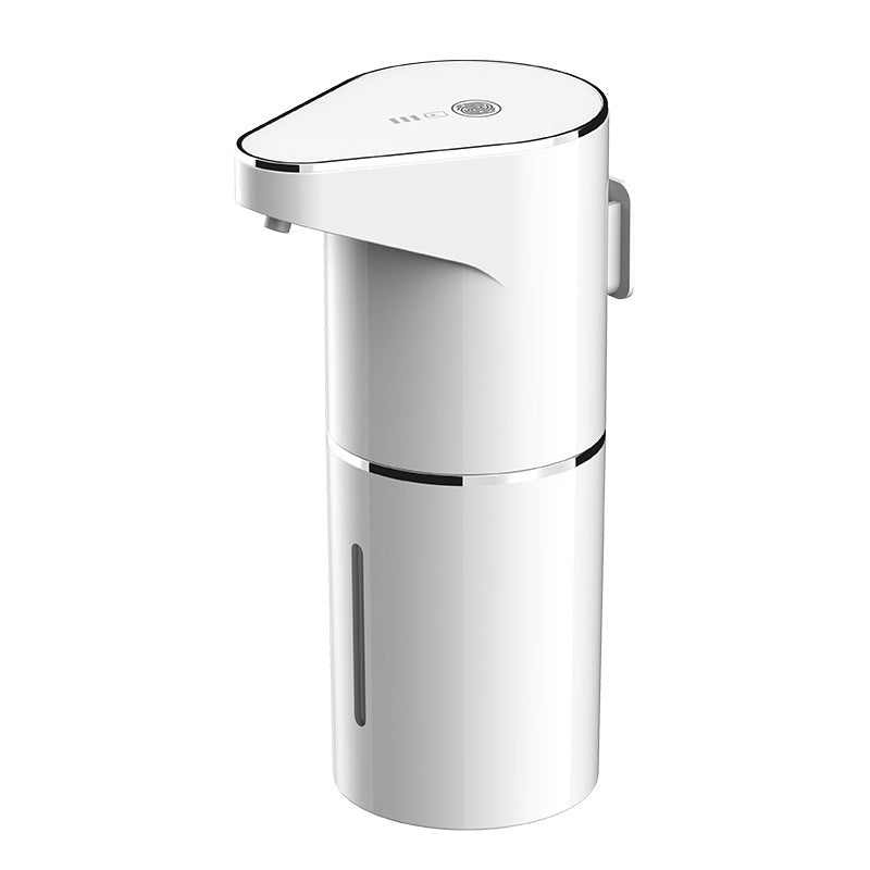 White Automatic Foaming Soap Dispenser - USB Rechargeable, Touchless Infrared Sensor