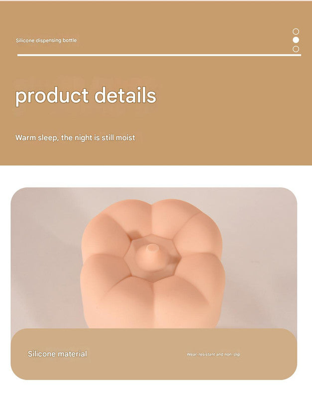 Light pink suit Silicone Travel Bottles Set (4 Pack, 60ml) - Leakproof Refillable & Squeezable - Image 5
