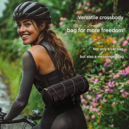 Waterproof Cycling Handlebar Bag / Frame Bag (2.2L) - Converts to Crossbody - Image 6