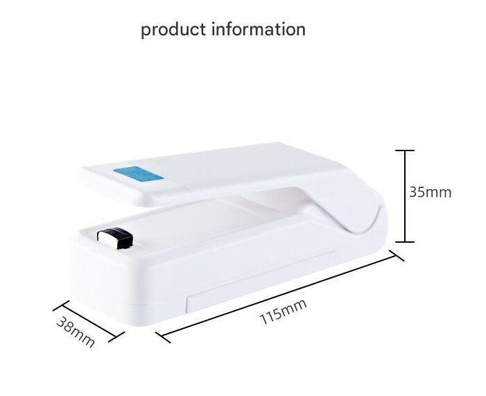 Kitchen Gadget: Portable Heat Sealer - Seals Bags, Cuts, Holds Phone - Image 2