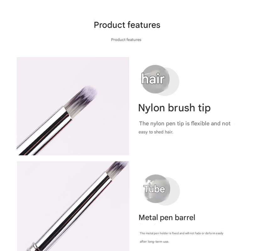 Professional Nail Art Brush Kit (15pcs) - Gradient Handles Manicure Tools - Image 3