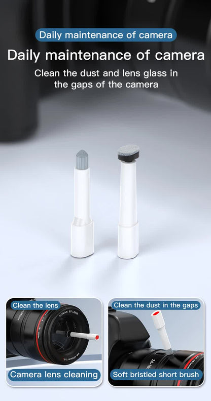 Black 22-in-1 Electronics Cleaning Kit - for Keyboards, Airpods, Laptops, Cell Phones, Cameras - Image 9