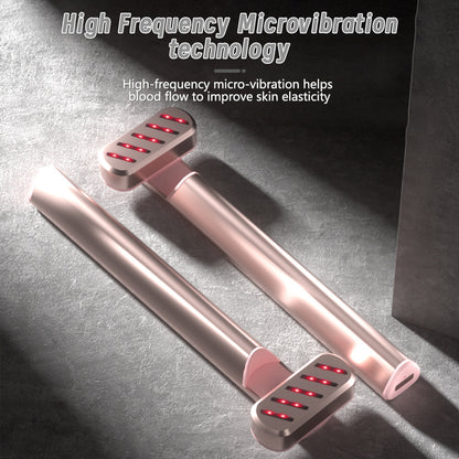 Rose Gold Anti-Aging Eye Care Device - 42°C Heat, Red Light, High-Frequency Vibration - Image 3