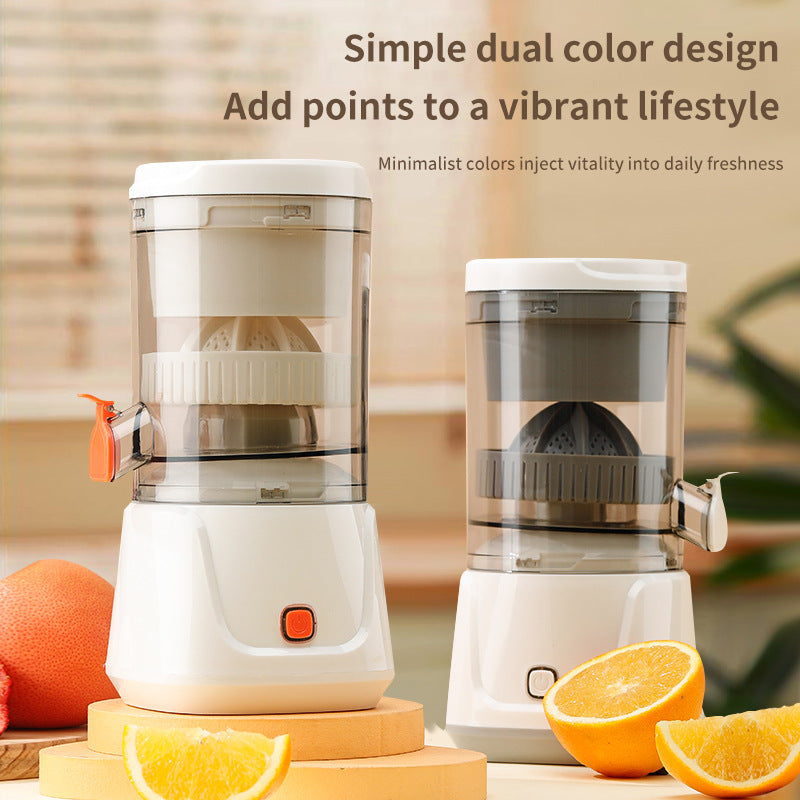 Gray Electric Citrus Juicer Press - Portable, Large Caliber, One-Click Operation(3.7v 1500 mAh battery) - Image 3