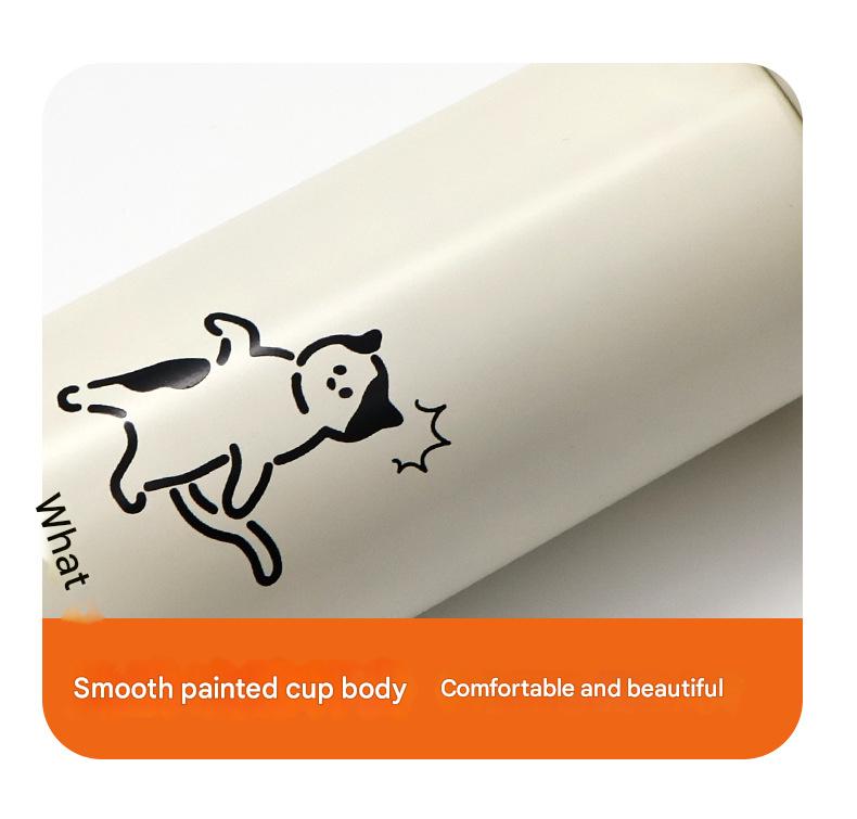 Mini Insulated Coffee Cup - 316 Stainless Steel, Portable & Stylish - Silver drink (300ml) - Image 9