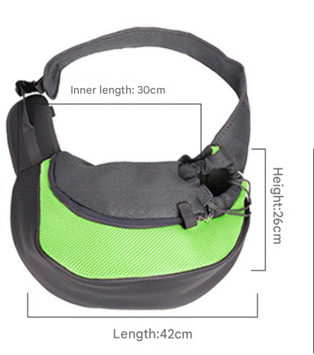 Purple Portable Oxford Fabric Pet Carrier for Cats and Puppies (Size L) - Image 7