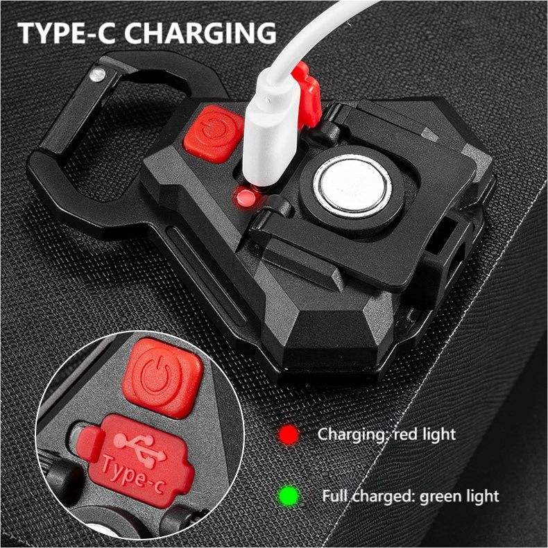 2 pcs Triangle Mini flashlight for outdoor and self-defense use - Image 5