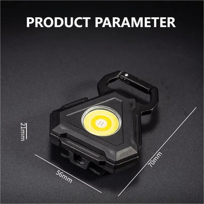 2 pcs Triangle Mini flashlight for outdoor and self-defense use - Image 6