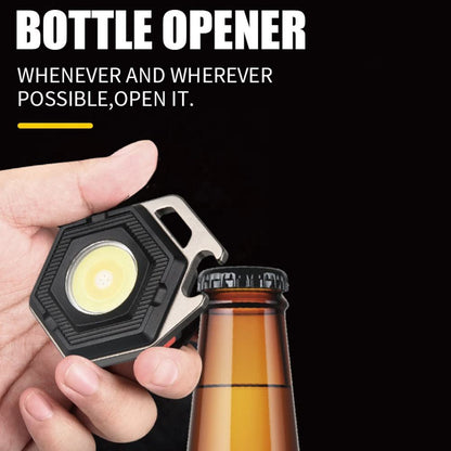 2 pcs Hexagon Mini flashlight for outdoor and self-defense use - Image 4