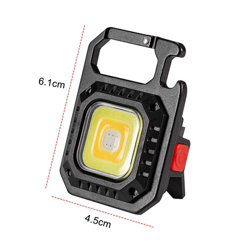2 pcs Rectangle Mini flashlight for outdoor and self-defense use - Image 3