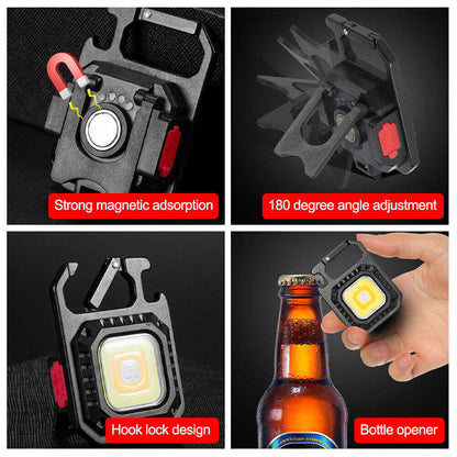 2 pcs Rectangle Mini flashlight for outdoor and self-defense use - Image 6