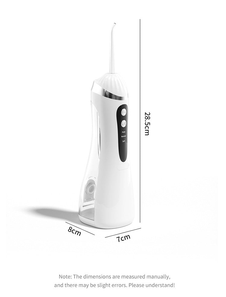 Pink Portable Ultrasonic Oral Irrigator with 3 Cleaning Modes Smart Teeth Cleaning Machine - Image 7
