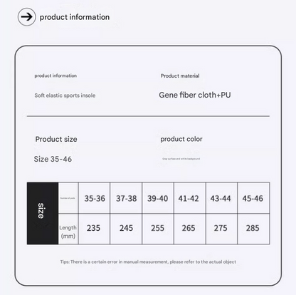 5 pcs 4D Cloud Technology Shoe Inserts - High Rebound, Super Soft, Breathable, Athletic Support (size : 35-36/235mm) - Image 5