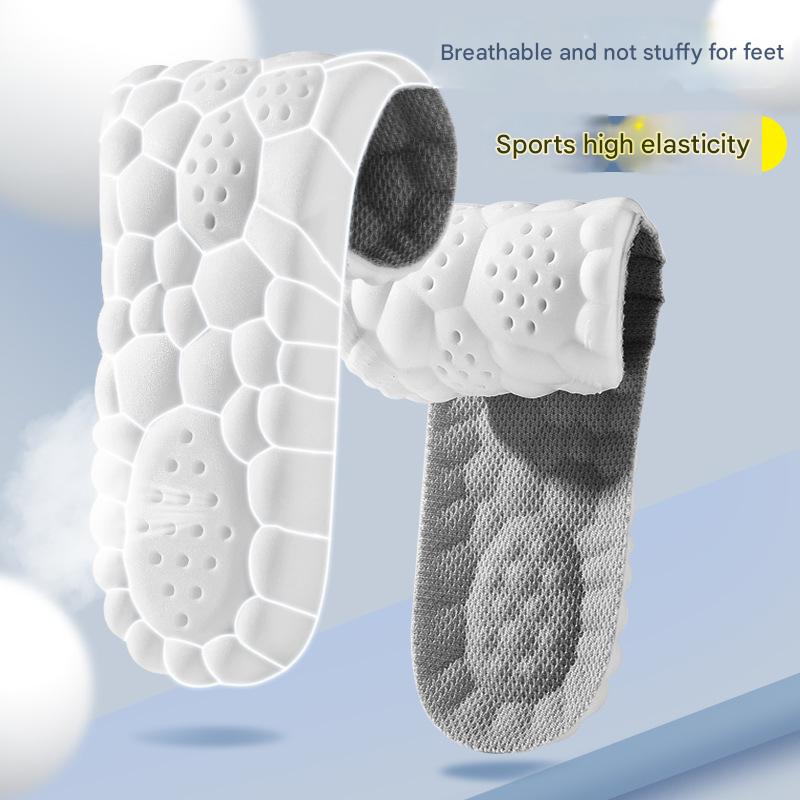 5 pcs 4D Cloud Technology Shoe Inserts - High Rebound, Super Soft, Breathable, Athletic Support (size : 39-40/255mm) - Image 2