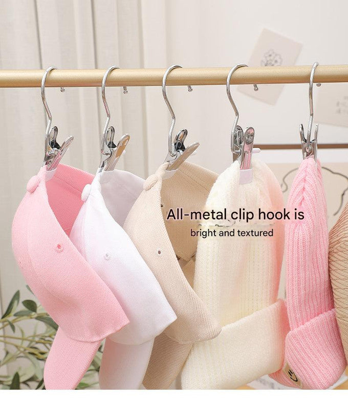 Black Stainless Steel Hanging Clips (35 PCS) - Strong Grip for Pants, Hats, Socks, Laundry - Image 7