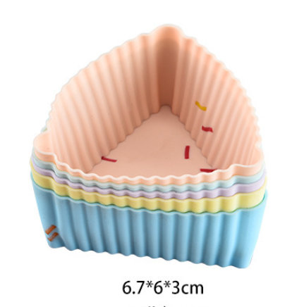 Style 10 Silicone Mini Cake Molds (30 Pack) -  For Cupcakes, Desserts (6.7x6x3cm) - Image 2