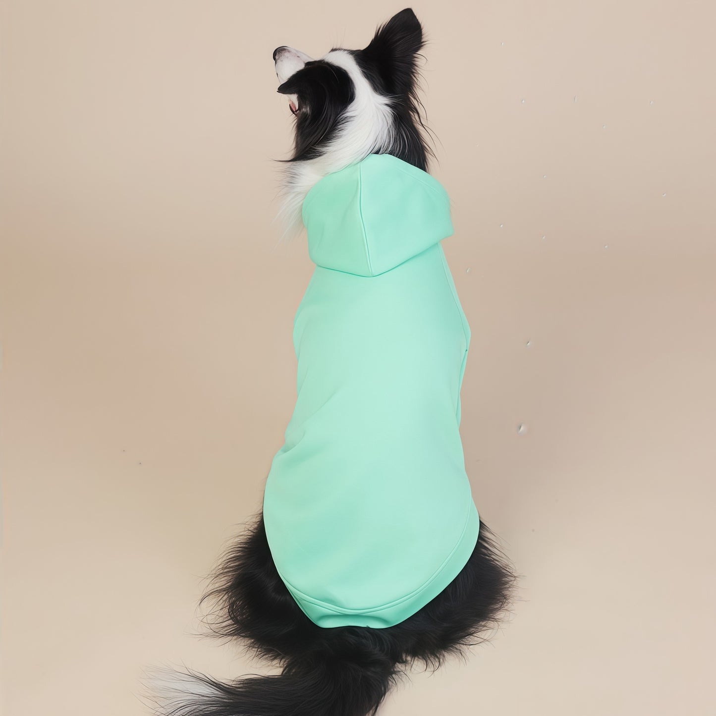 Green Classic Dog Sweatshirt with Hood & Drawstrings - For Large Dogs (Size : 3XL) - Image 3