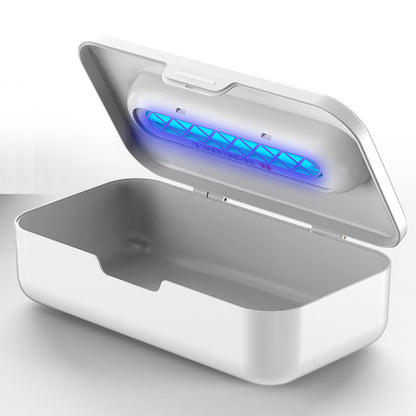 White 2-in-1 UV Sterilizer Box & Detachable Wand - For Phone, Jewelry, Masks - Image 3