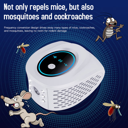 Black Advanced Ultrasonic Pest Repeller - Multi-Wave Tech for Mice, Roaches, Mosquitoes - Image 4