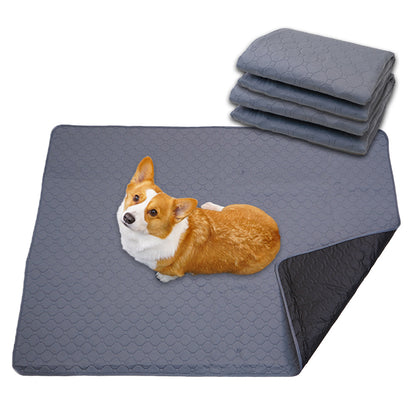 Reusable Pet Training Pads - 4-Layer Waterproof & Absorbent Mat Waterproof Non-Slip(Size : M-70cm×50cm) - Image 2