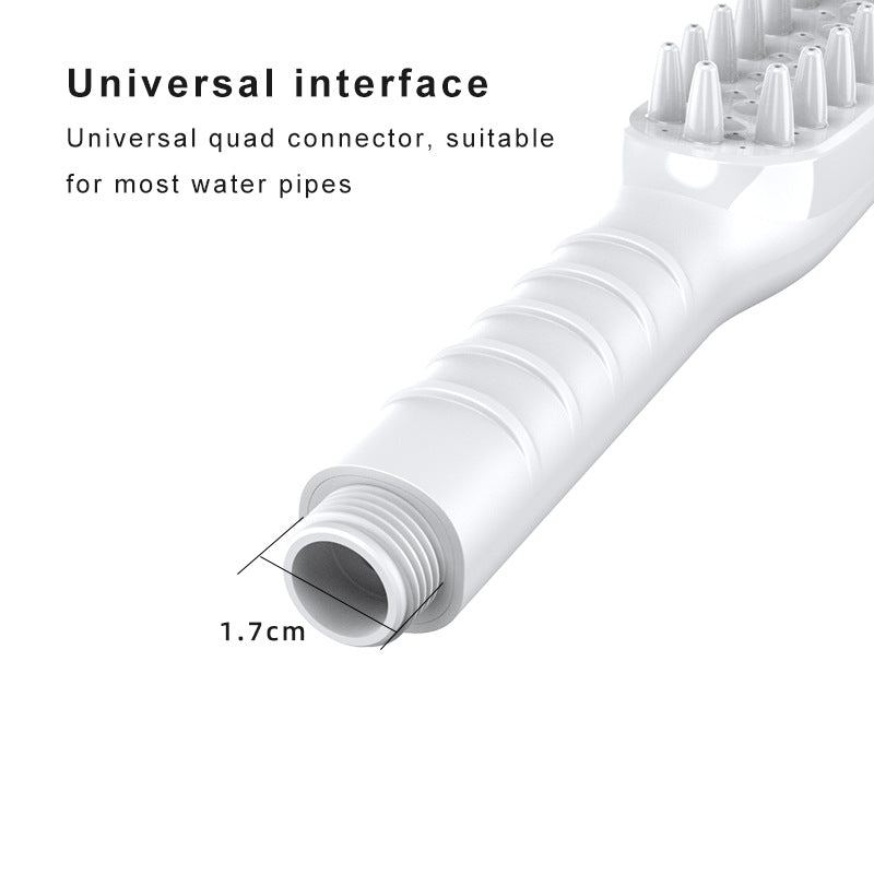 Handheld Pet Grooming Shower Sprayer - With Comb Teeth Hose & Adapters - Image 4